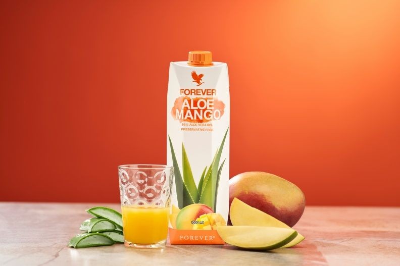 Forever Aloe Mango™ 1 ltr. 86% Aloe-Vera-Gel