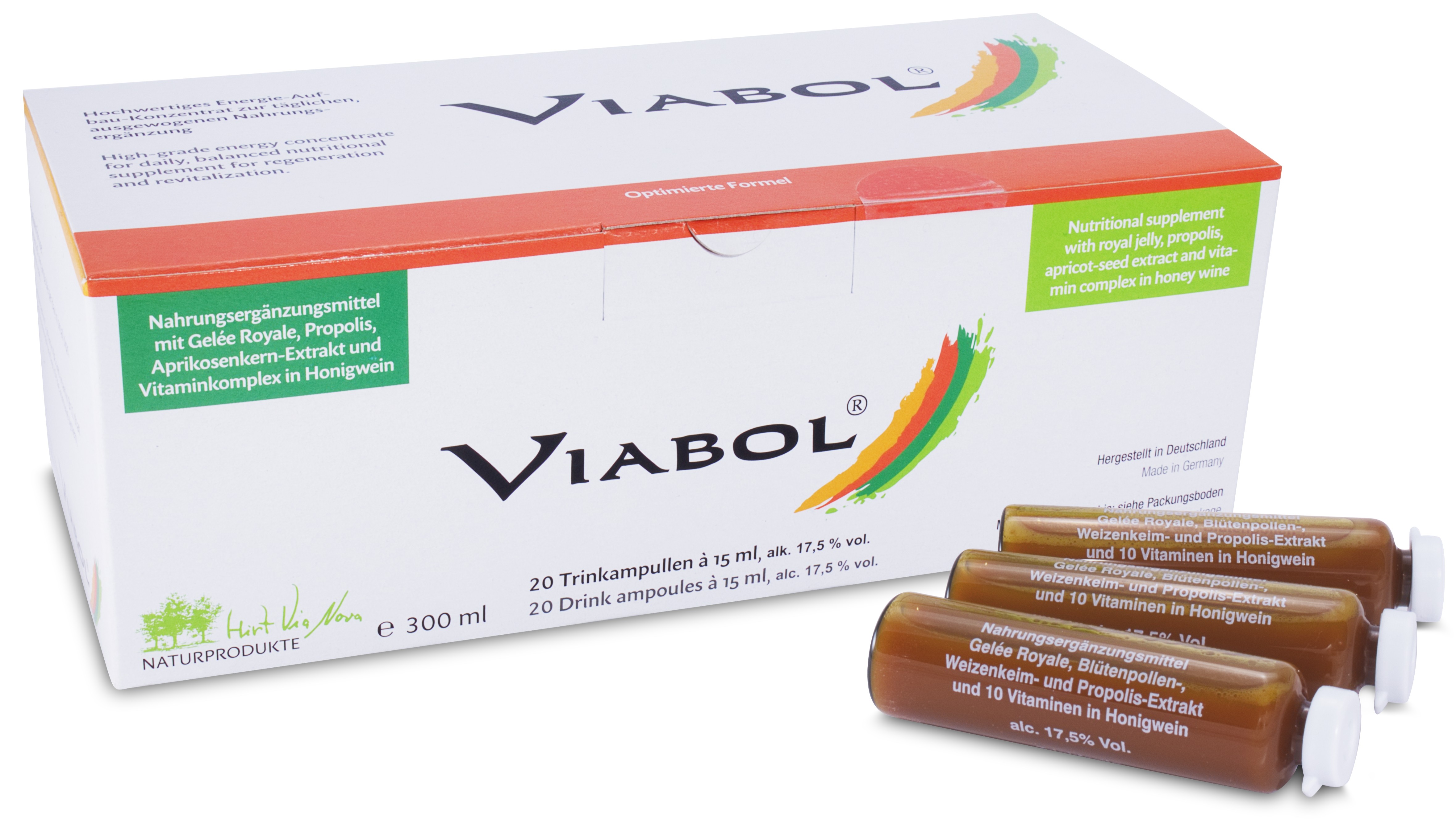 Viabol - Trinkampullenkur zur Stärkung des Immunsystems